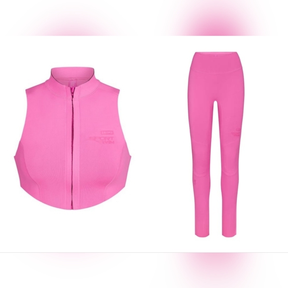 NWT SKIMS SKIMS SPORT SWIM SET IN XS - Picture 2 of 13